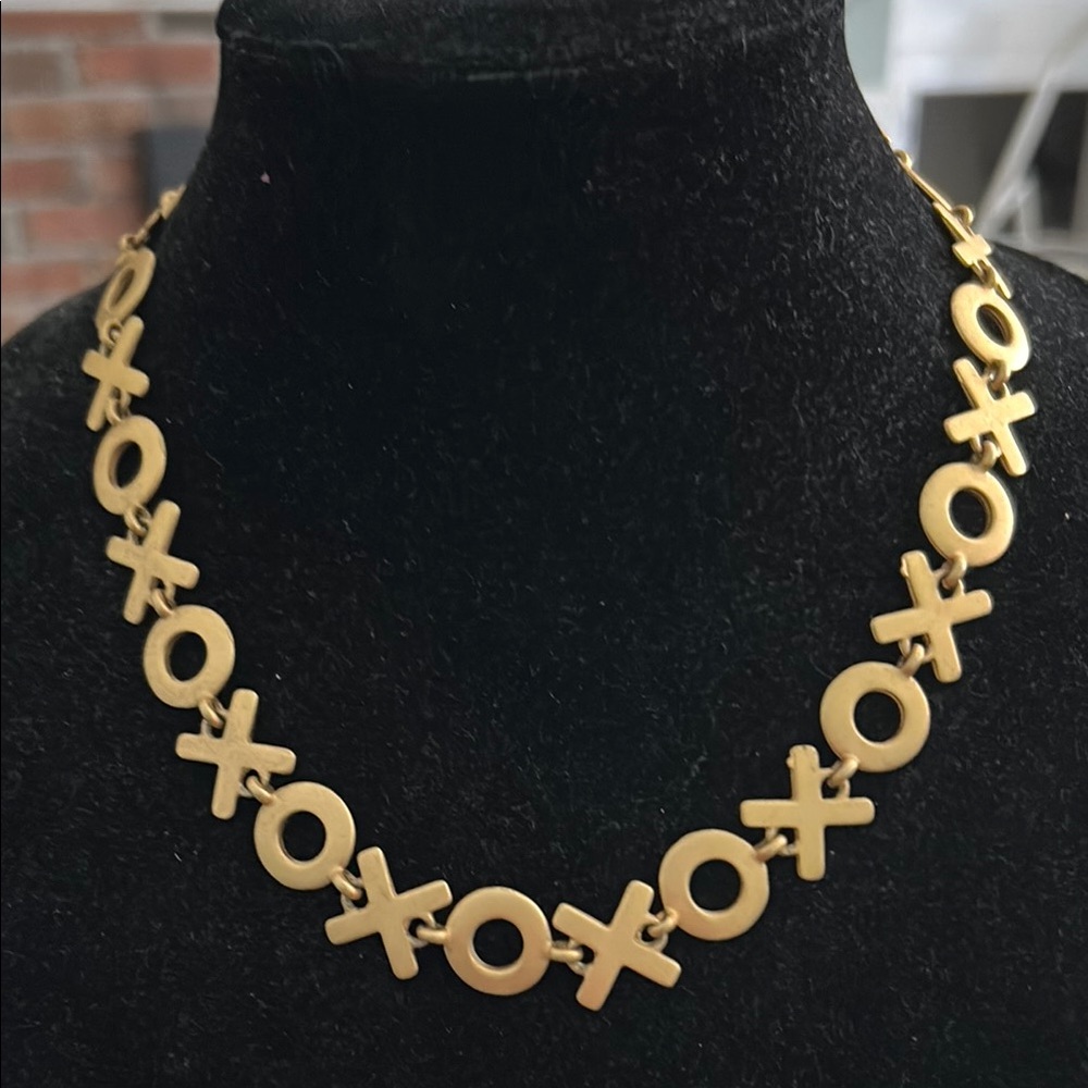 Gold vermeil XO Necklace